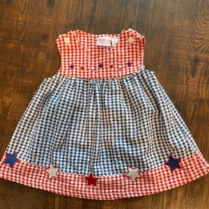 Red, White, and Blue Little Legends Star Dress